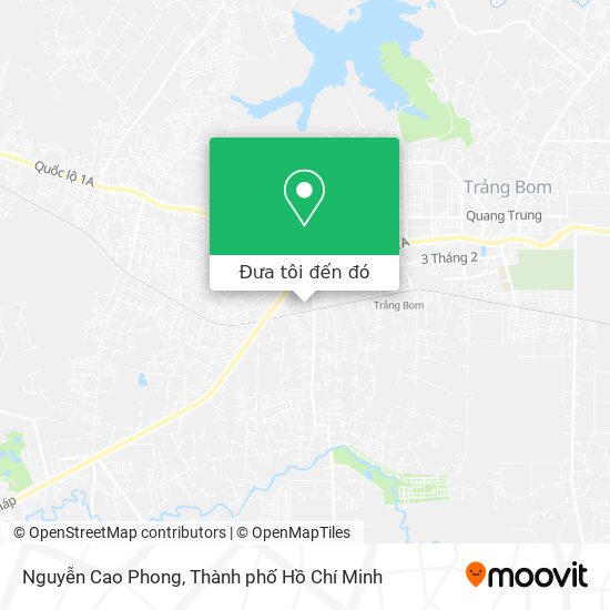 Bản đồ Nguyễn Cao Phong