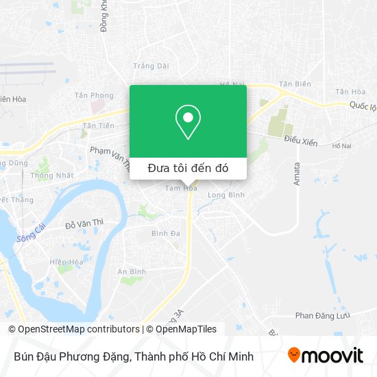Bản đồ Bún Đậu Phương Đặng