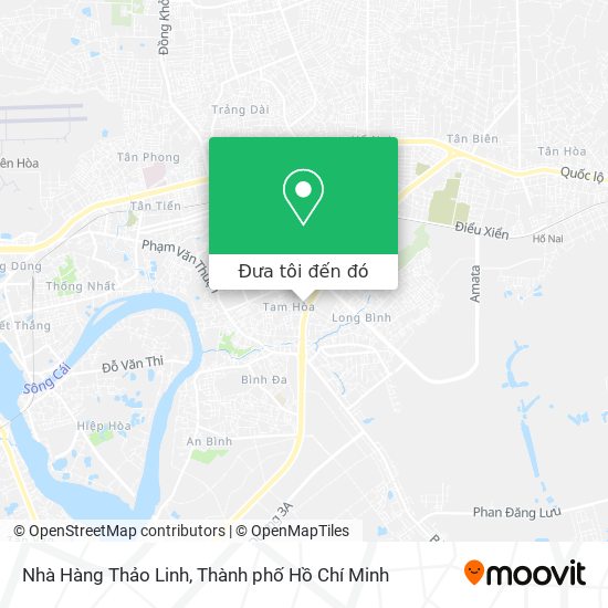Bản đồ Nhà Hàng Thảo Linh
