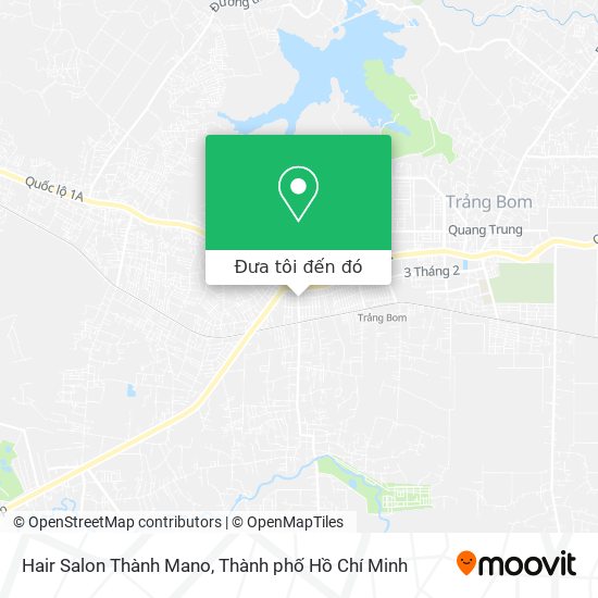 Bản đồ Hair Salon Thành Mano