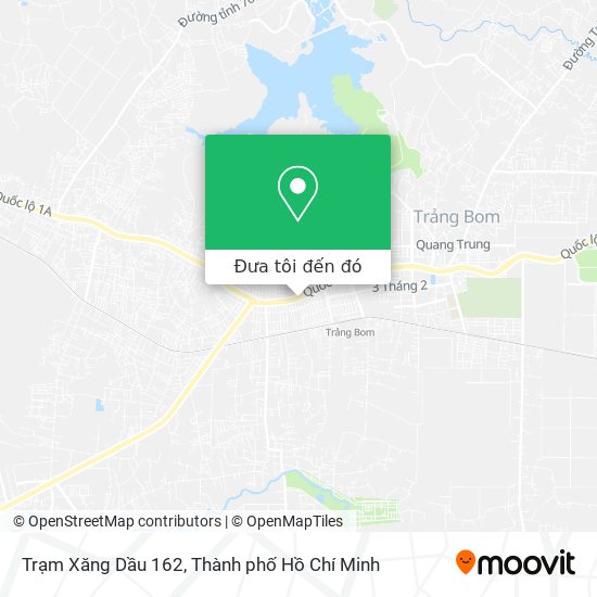 Bản đồ Trạm Xăng Dầu 162