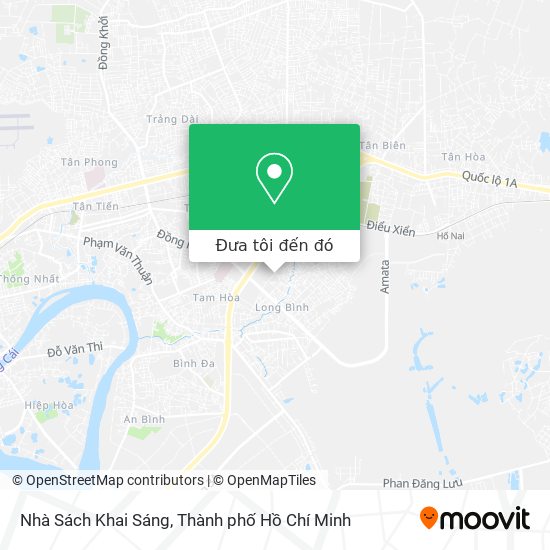 Bản đồ Nhà Sách Khai Sáng