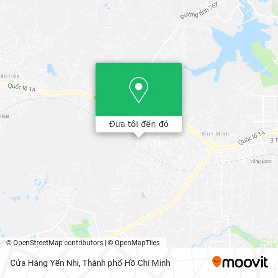 Bản đồ Cửa Hàng Yến Nhi