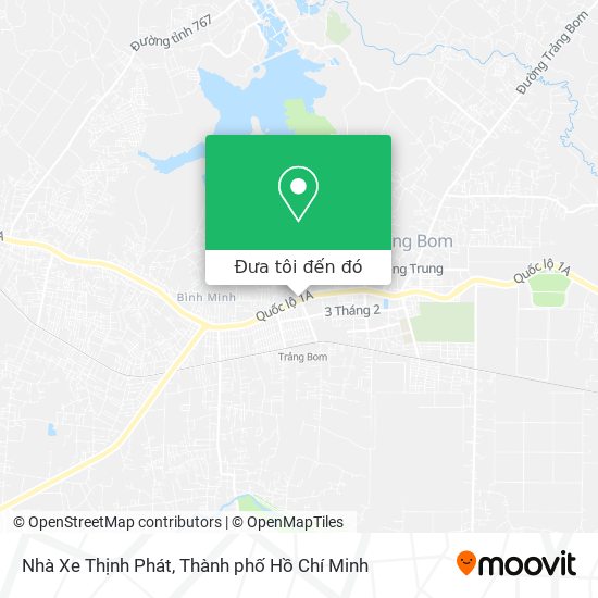 Bản đồ Nhà Xe Thịnh Phát