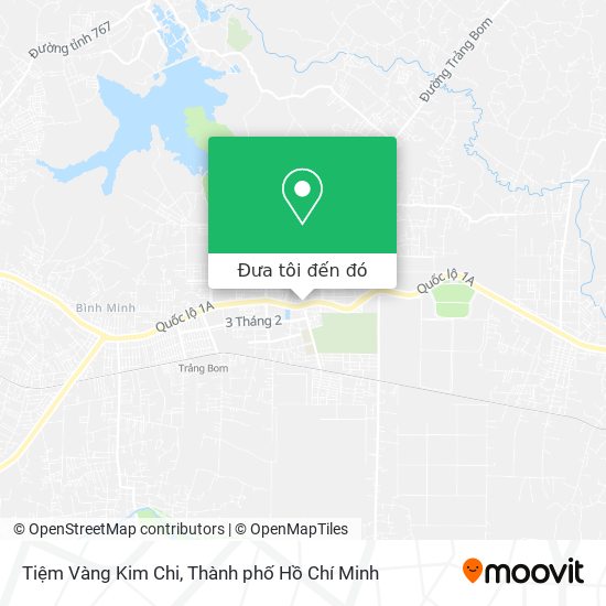 Bản đồ Tiệm Vàng Kim Chi