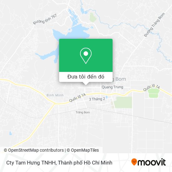 Bản đồ Cty Tam Hưng TNHH