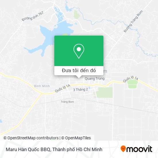 Bản đồ Maru Hàn Quốc BBQ