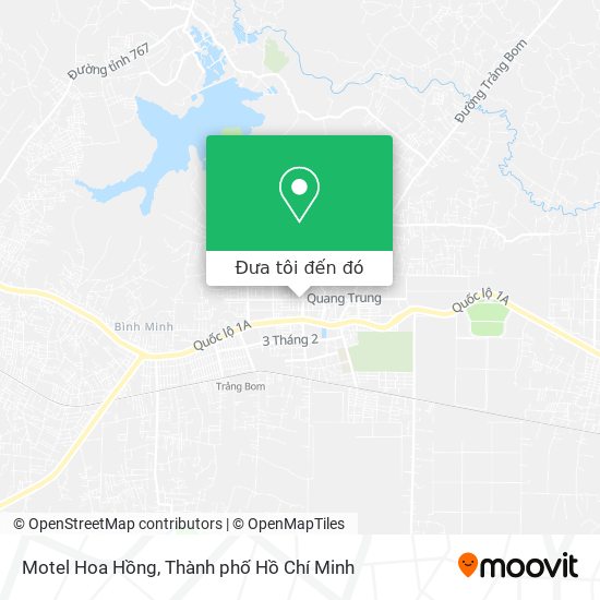 Bản đồ Motel Hoa Hồng