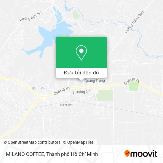 Bản đồ MILANO COFFEE