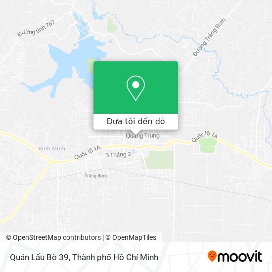 Bản đồ Quán Lẩu Bò 39