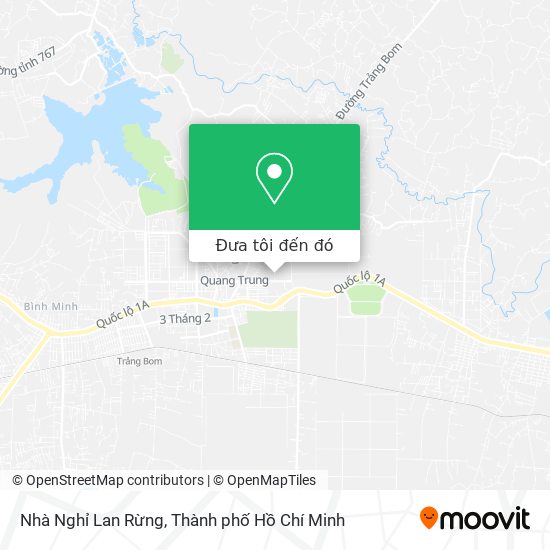 Bản đồ Nhà Nghỉ Lan Rừng