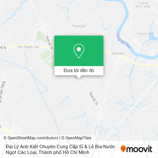Bản đồ Đại Lý Anh Kiệt Chuyên Cung Cấp Sỉ & Lẻ Bia-Nước Ngọt Các Loại
