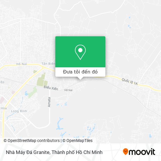 Bản đồ Nhà Máy Đá Granite