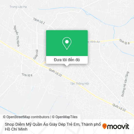 Bản đồ Shop Diễm Mỹ Quần Áo Giày Dép Trẻ Em