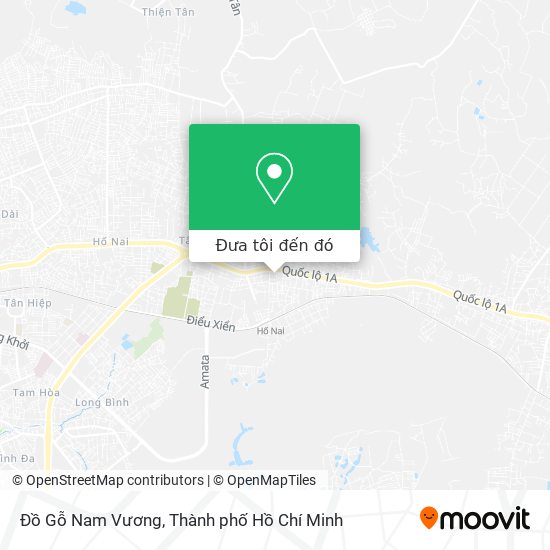 Bản đồ Đồ Gỗ Nam Vương