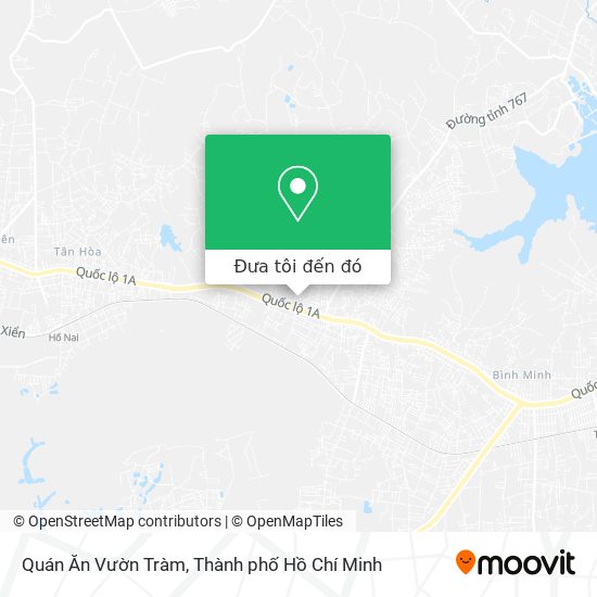 Bản đồ Quán Ăn Vườn Tràm