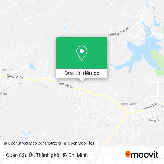 Bản đồ Quán Cậu Út