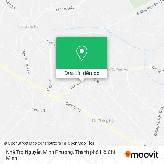 Bản đồ Nhà Trọ Nguyễn Minh Phương