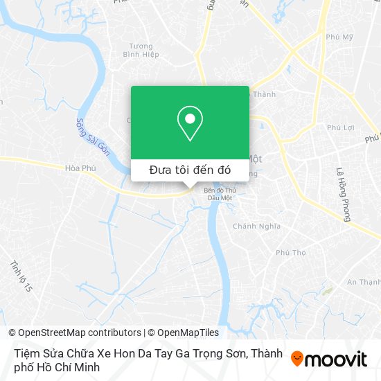 Bản đồ Tiệm Sửa Chữa Xe Hon Da Tay Ga Trọng Sơn