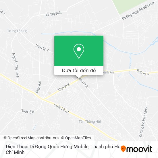 Bản đồ Điện Thoại Di Động Quốc Hưng Mobile