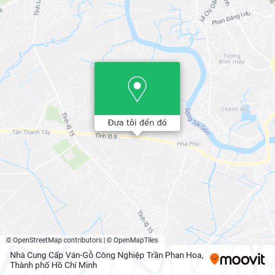 Bản đồ Nhà Cung Cấp Ván-Gỗ Công Nghiệp Trần Phan Hoa