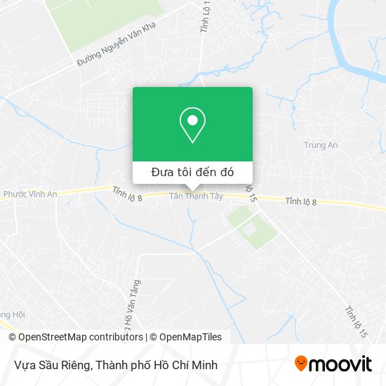 Bản đồ Vựa Sầu Riêng