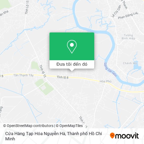 Bản đồ Cửa Hàng Tạp Hóa Nguyễn Hà