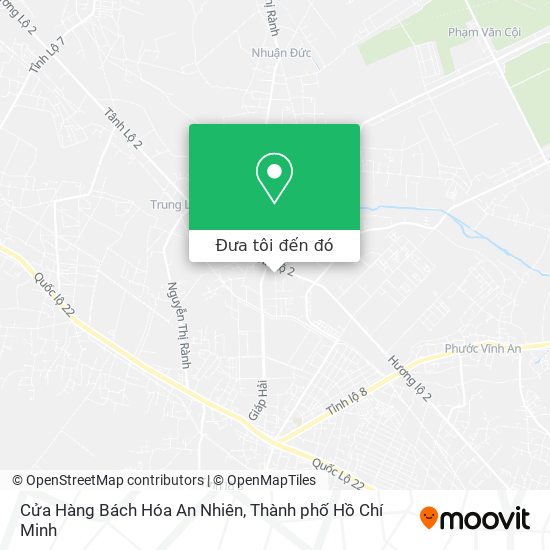 Bản đồ Cửa Hàng Bách Hóa An Nhiên