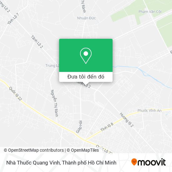 Bản đồ Nhà Thuốc Quang Vinh