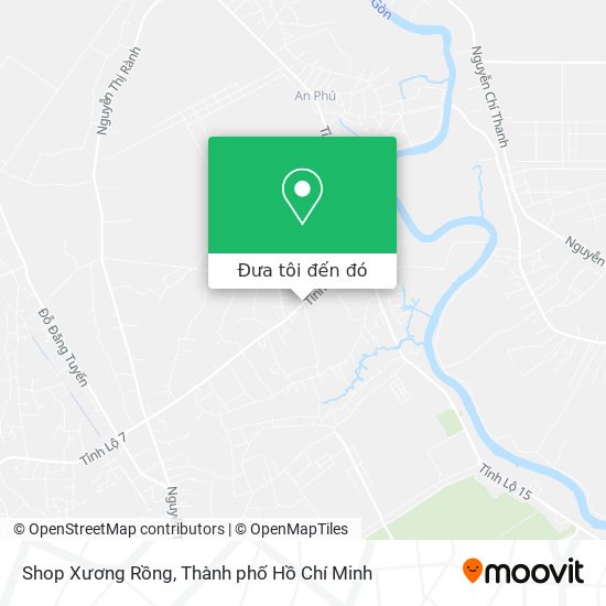 Bản đồ Shop Xương Rồng