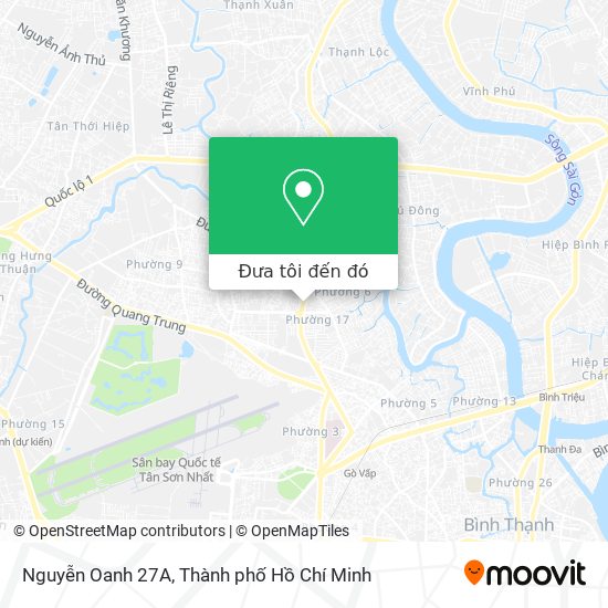 Bản đồ Nguyễn Oanh 27A
