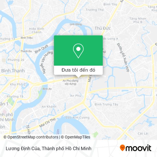 Bản đồ Lương Định Của