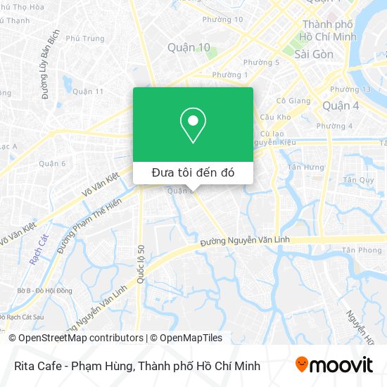 Bản đồ Rita Cafe - Phạm Hùng