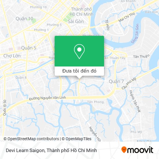 Bản đồ Devi Learn Saigon