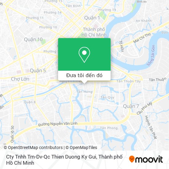 Bản đồ Cty Tnhh Tm-Dv-Qc Thien Duong Ky Gui