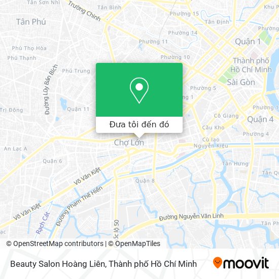 Bản đồ Beauty Salon Hoàng Liên