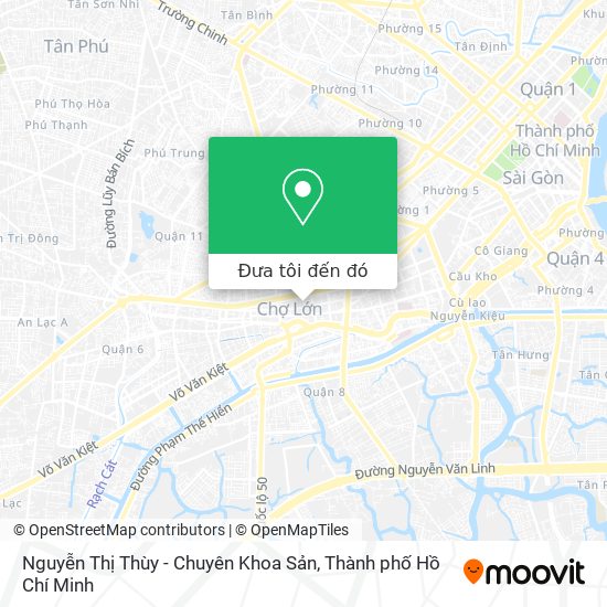 Bản đồ Nguyễn Thị Thùy - Chuyên Khoa Sản