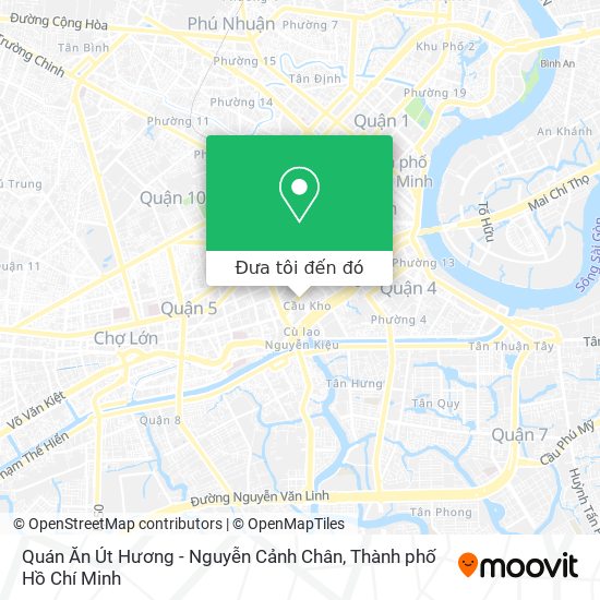 Bản đồ Quán Ăn Út Hương - Nguyễn Cảnh Chân