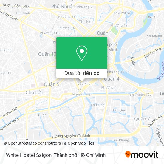 Bản đồ White Hostel Saigon