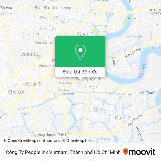 Bản đồ Công Ty Peoplelink Vietnam