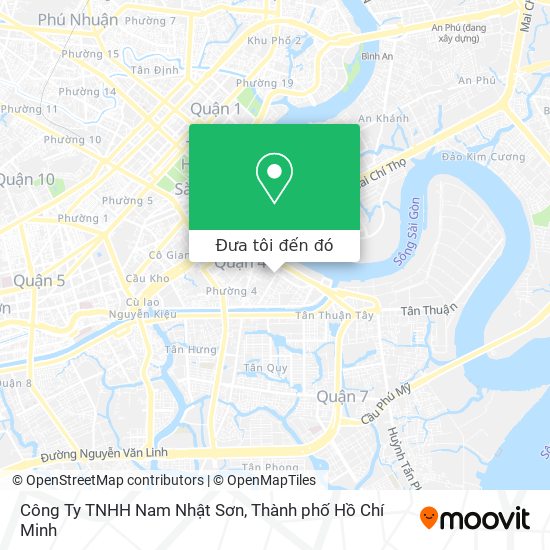 Bản đồ Công Ty TNHH Nam Nhật Sơn