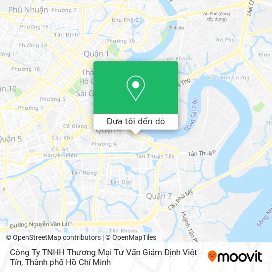 Bản đồ Công Ty TNHH Thương Mại Tư Vấn Giám Định Việt Tín