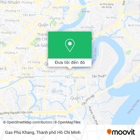 Bản đồ Gas Phú Khang