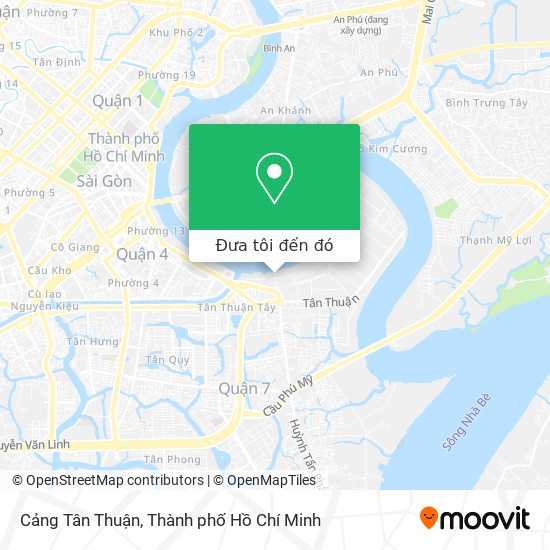 Bản đồ Cảng Tân Thuận