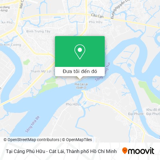 Bản đồ Tại Cảng Phú Hữu - Cát Lái