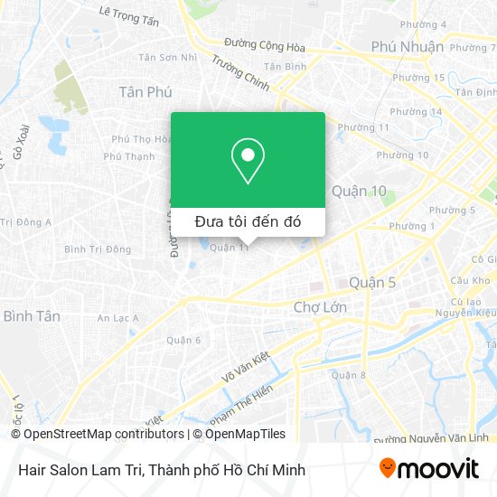 Bản đồ Hair Salon Lam Tri