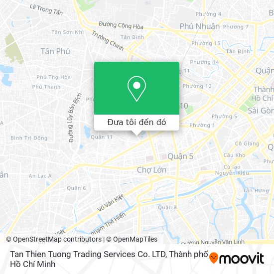 Bản đồ Tan Thien Tuong Trading Services Co. LTD