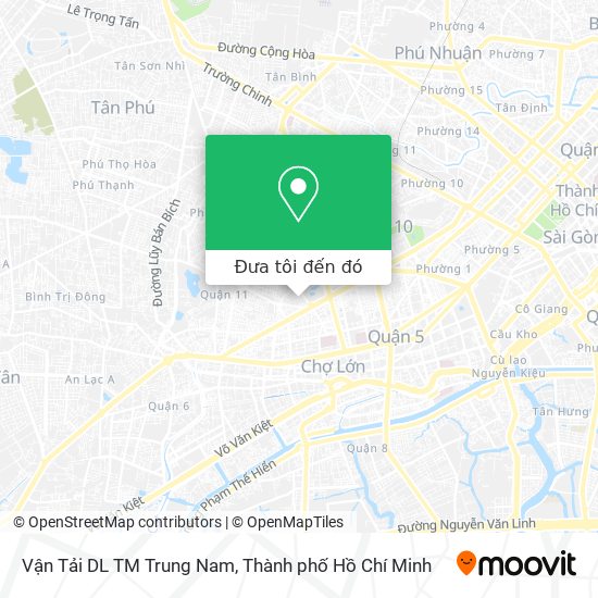 Bản đồ Vận Tải DL TM Trung Nam