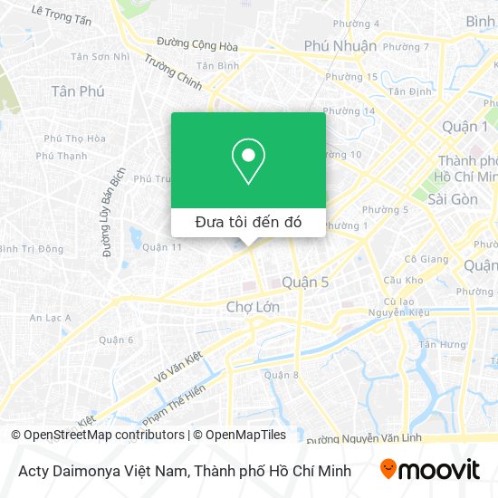 Bản đồ Acty Daimonya Việt Nam