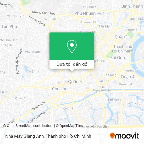 Bản đồ Nhà May Giang Anh
